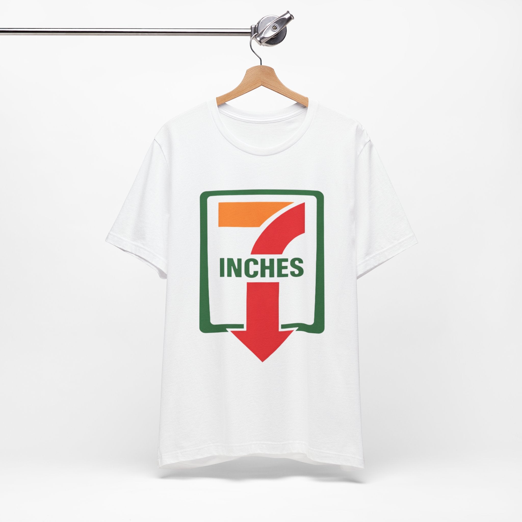 7 Inches Arrow Graphic Tee - Retro Gas Station Logo T-Shirt