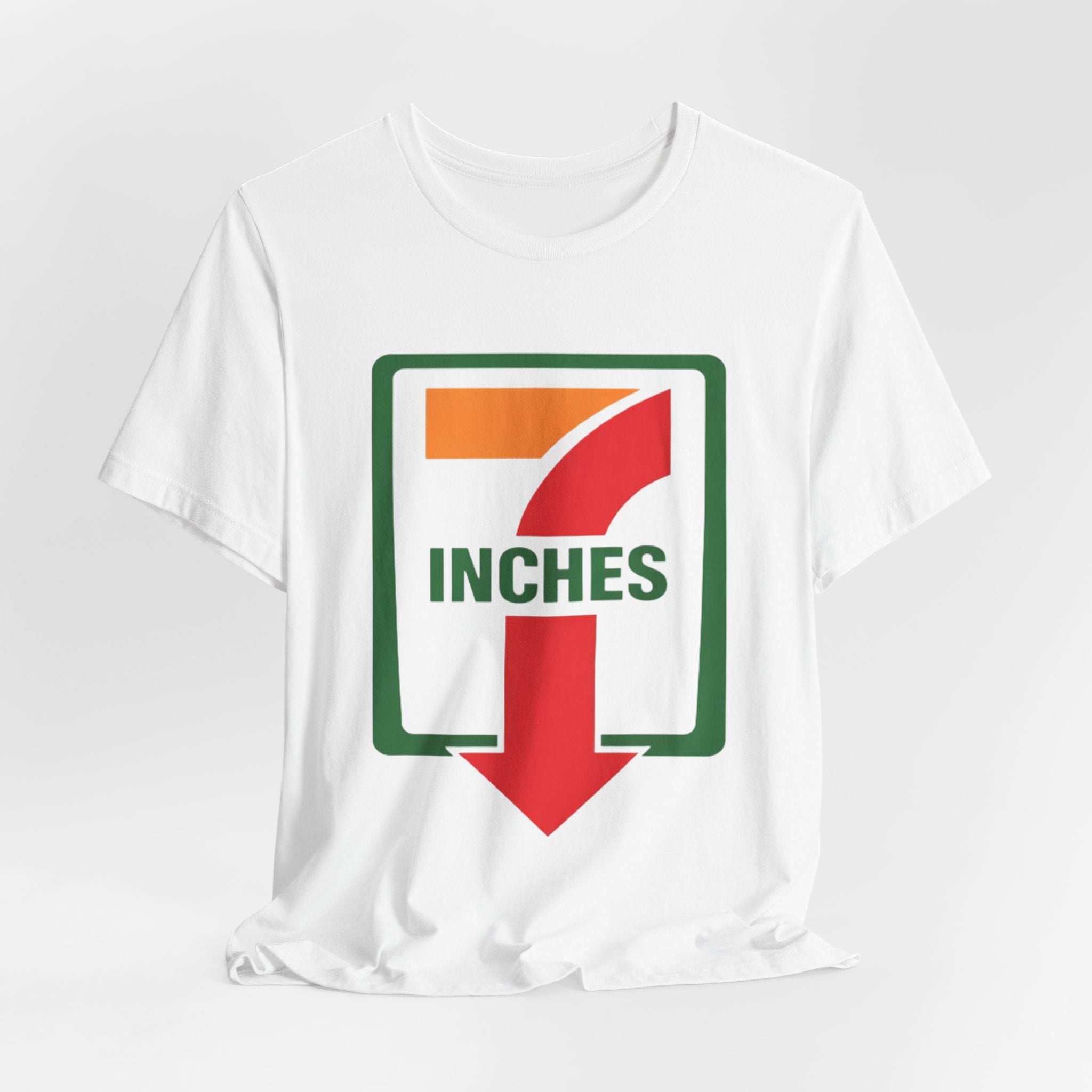 7 Inches Arrow Graphic Tee - Retro Gas Station Logo T-Shirt