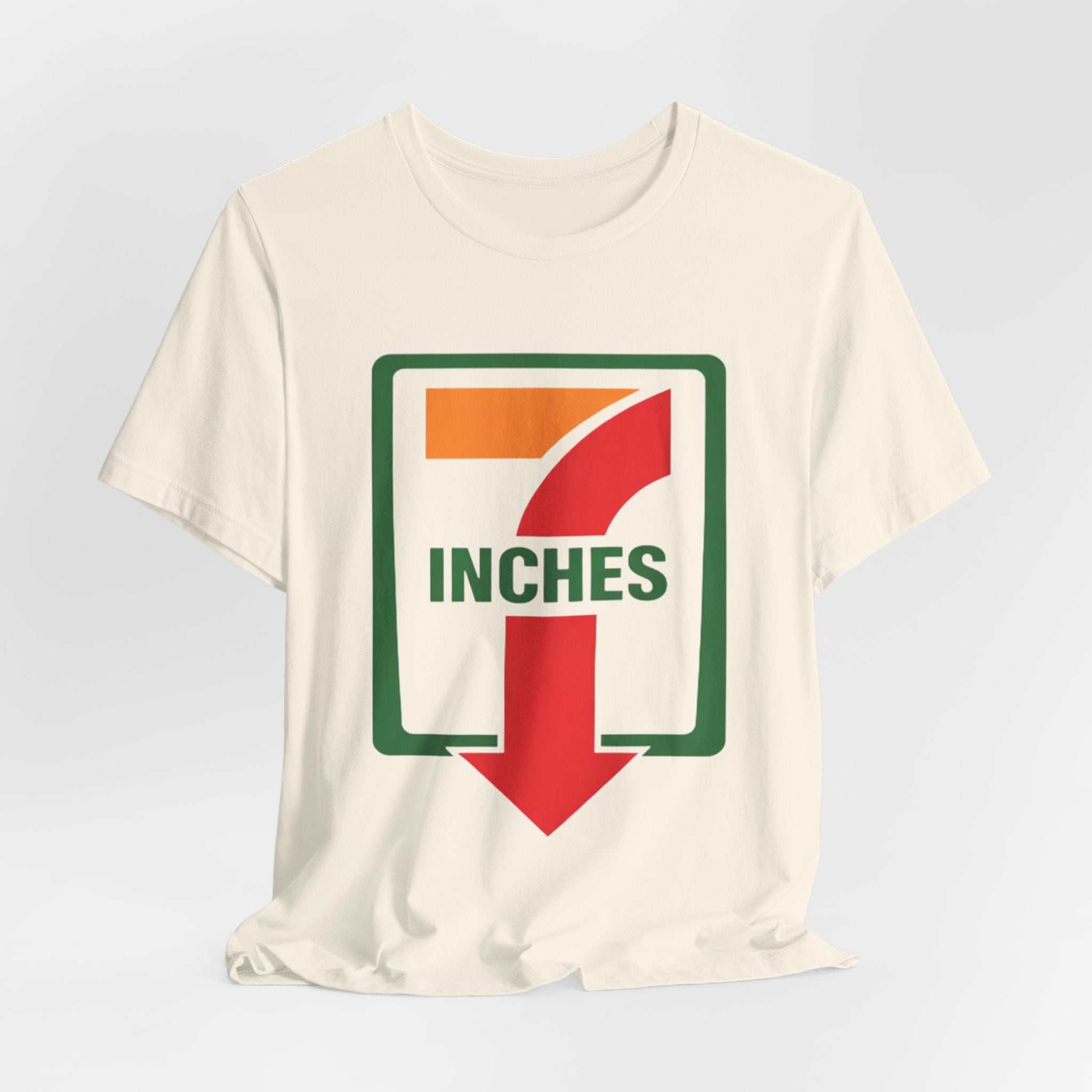 7 Inches Arrow Graphic Tee - Retro Gas Station Logo T-Shirt