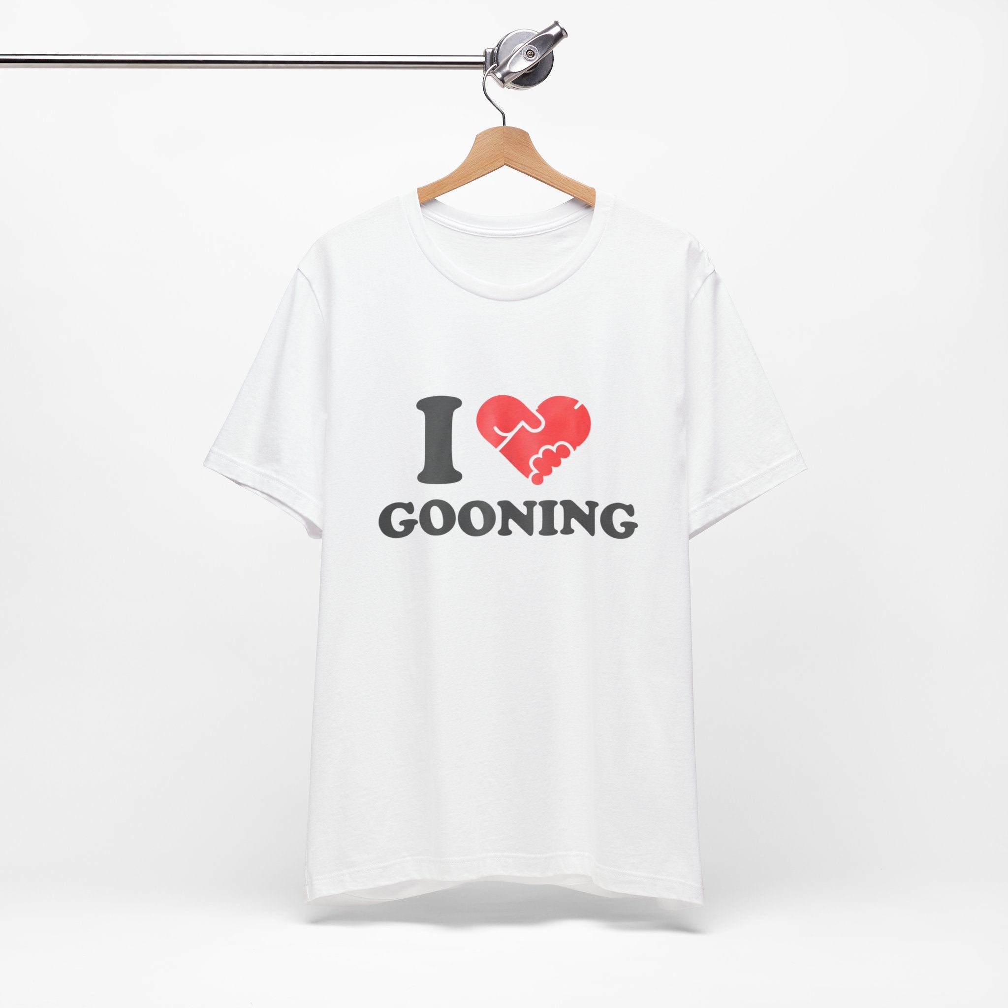 I Heart Gooning T‑Shirt — Funny Novelty Graphic Tee for Fans & Humor Lovers
