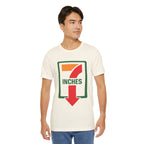 7 Inches Arrow Graphic Tee - Retro Gas Station Logo T-Shirt