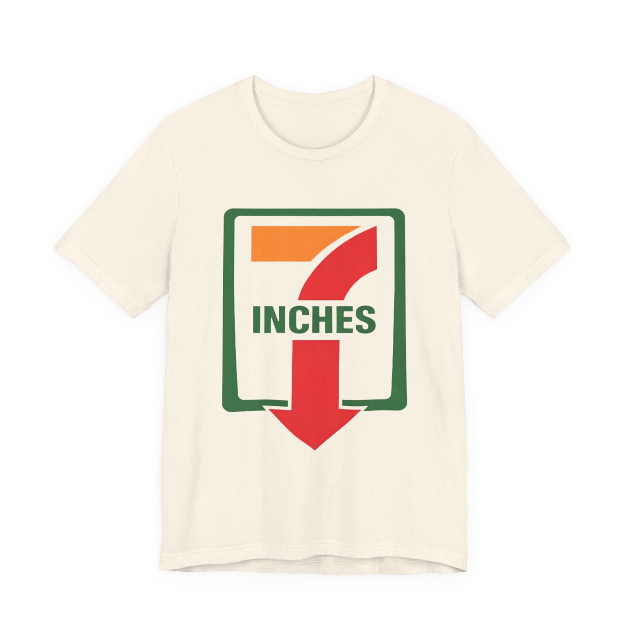 7 Inches Arrow Graphic Tee - Retro Gas Station Logo T-Shirt
