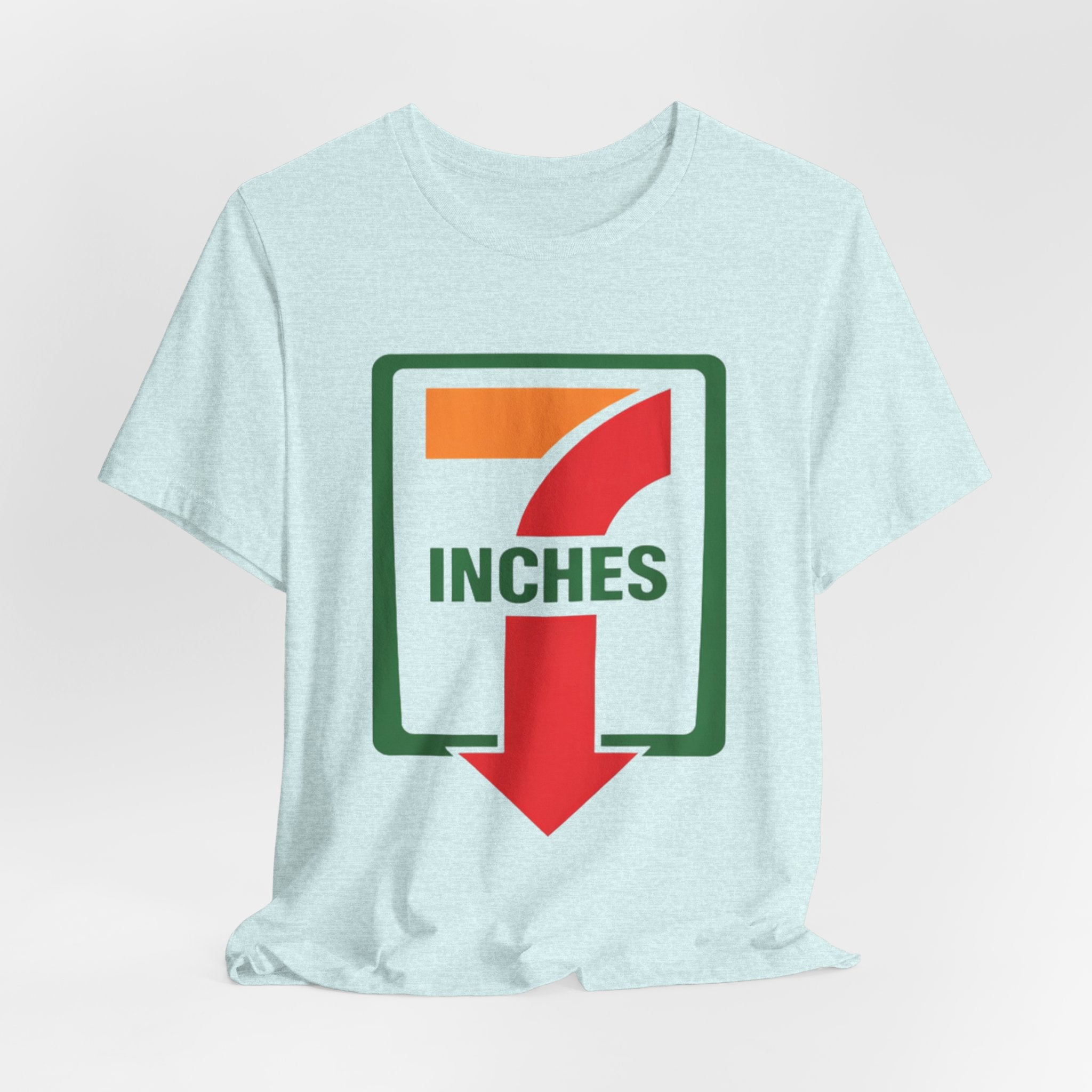 7 Inches Arrow Graphic Tee - Retro Gas Station Logo T-Shirt